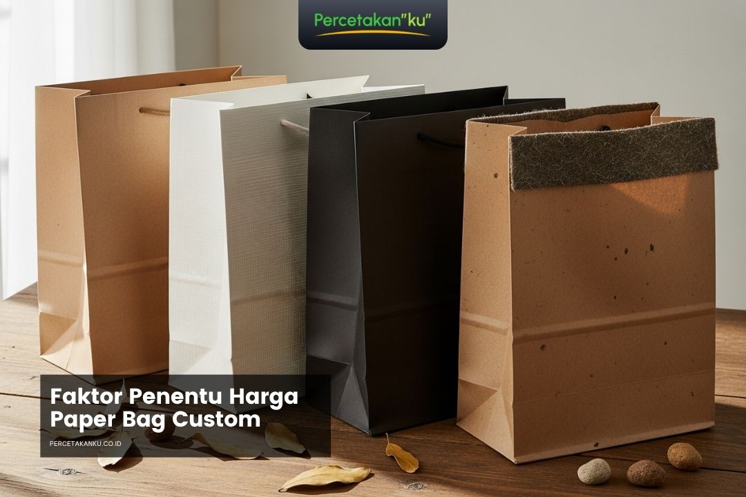 Faktor Penentu Harga Paper Bag Custom dan Cara Menghemat Harga Cetak