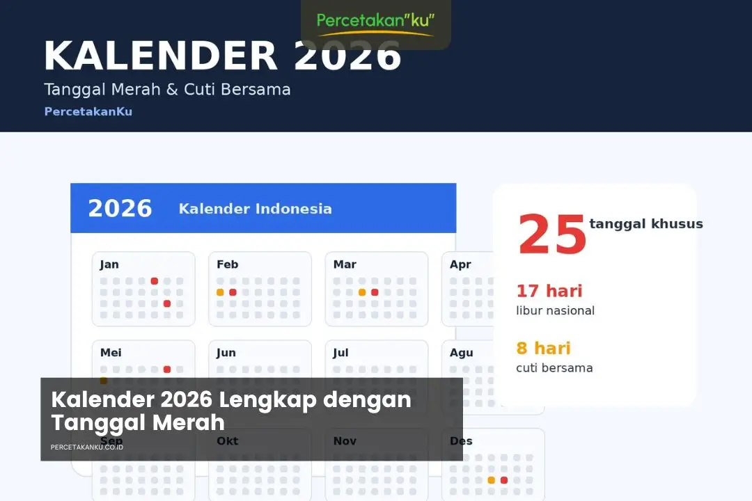 Kalender 2026 Lengkap dengan Tanggal Merah