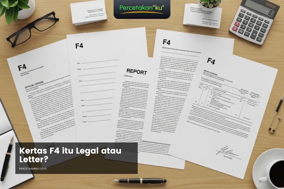 Kertas F4 itu Legal atau Letter