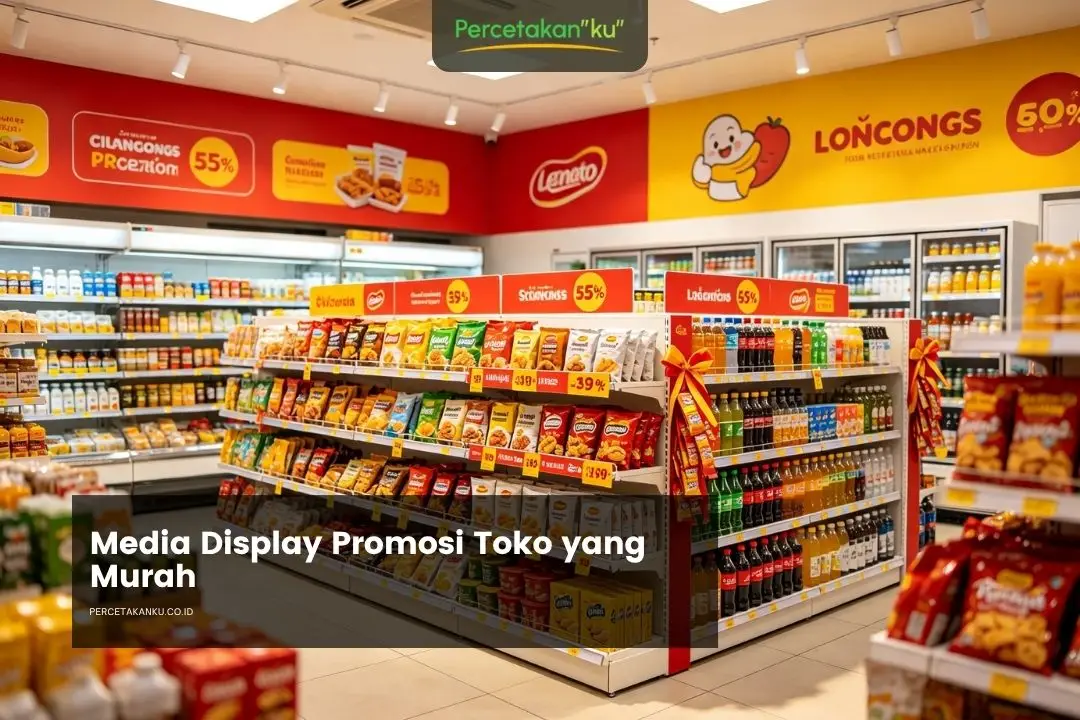 Media Display Promosi Toko yang Murah