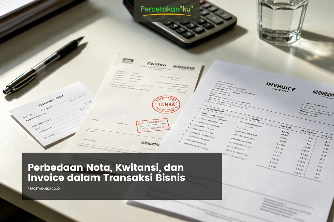 Perbedaan Nota, Kwitansi, dan Invoice