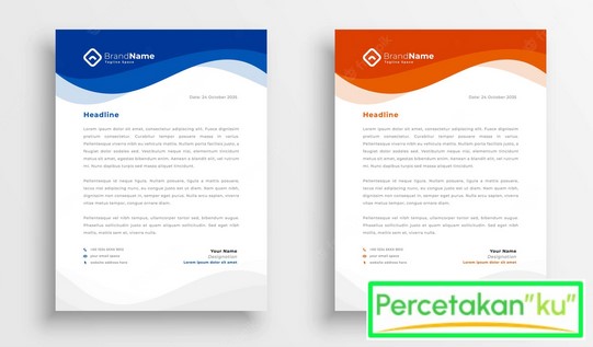 Percetakan Kop Surat Terdekat Murah Full Color