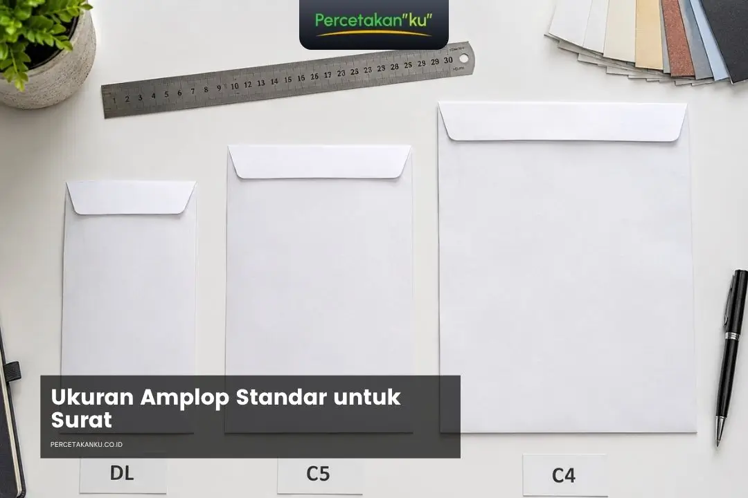 Ukuran Amplop Standar untuk Surat