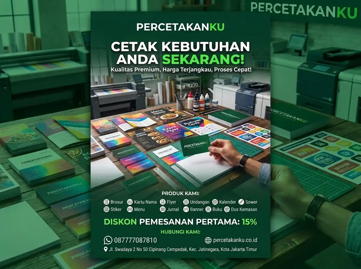 contoh poster niaga percetakanku