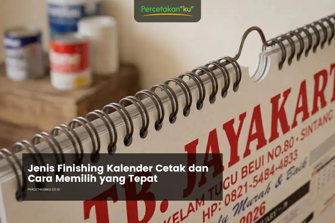 memahami jenis finishing kalender